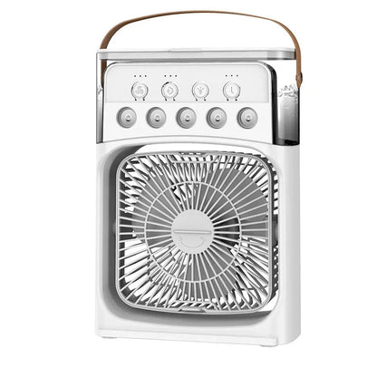 Portable 3 in 1 Mini AC Air Cooler Fan Humidifier with LED Light